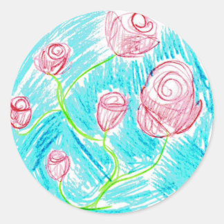 Noelle: Rundaufkleber Runder Aufkleber