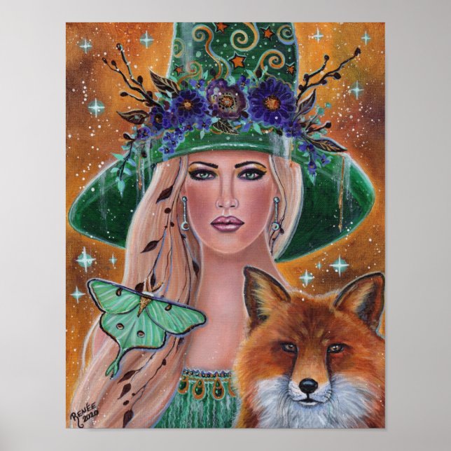 Noemi Halloween von Renee L. Lavoie Poster (Vorne)