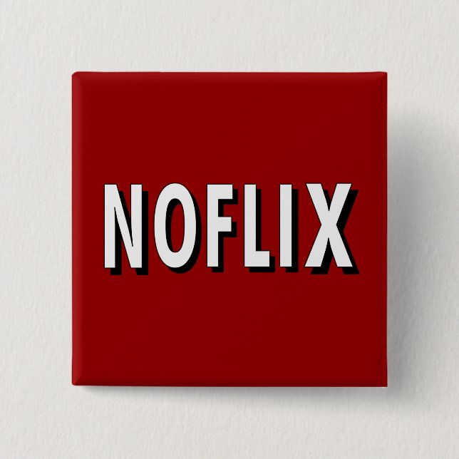 Noflix Knopf Button (Vorderseite)