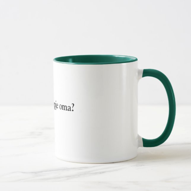 Nog een kopje oma? tasse (Rechts)