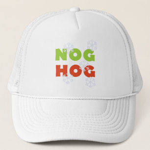Nog Hog Holiday Tshirts und Geschenke Truckerkappe