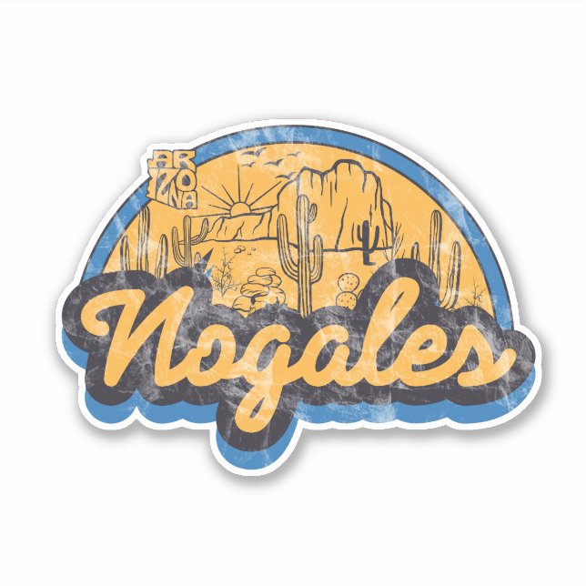 Nogales, Arizona Aufkleber (Vorderseite)