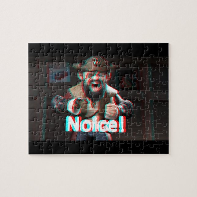 Noice! Badaz Beard 3D Puzzle (Horizontal)