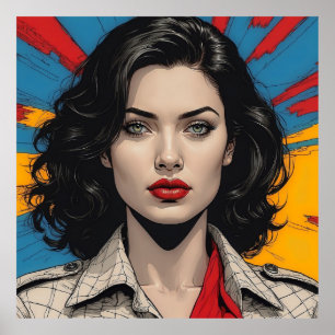 Noir Elegance - Exklusive Retro Art Poster