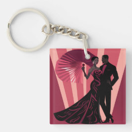 NOIR ELEGANCE-RED #1 SCHLÜSSELANHÄNGER