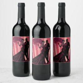 NOIR ELEGANCE-RED #1 WEINETIKETT