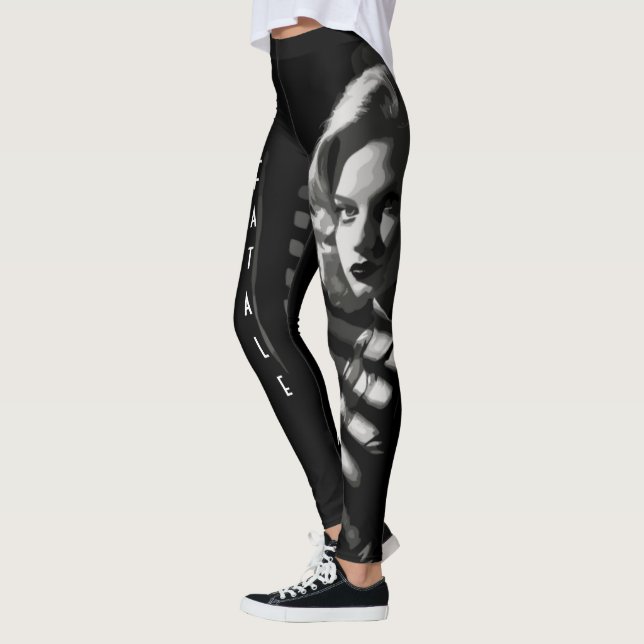 Noir Femme Fatale Leggings (Links)
