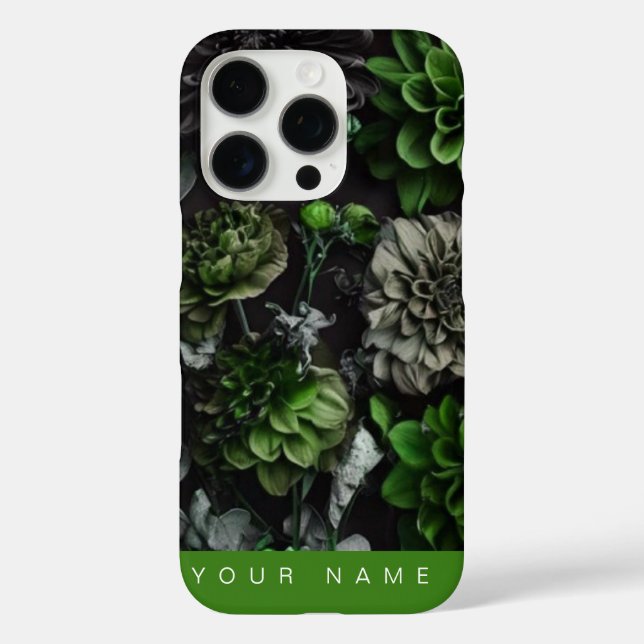 Noir Garden Green Case-Mate iPhone Hülle (Rückseite)