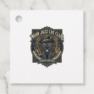 Noir Jazz Katze Katzen-Vater-Geschenkidee - Noir J Geschenkanhänger