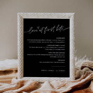 NOIR-Liebe zum ersten Mal zum Dessert Poster