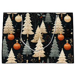 Noir Noël Baum Große Geschenktüte