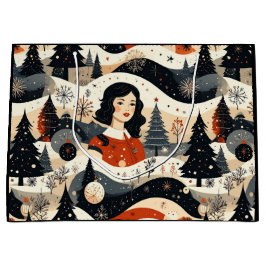 Noir Noël Große Geschenktüte