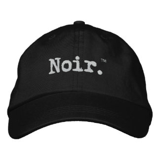 Noir Offiziell Bestickte Baseballkappe