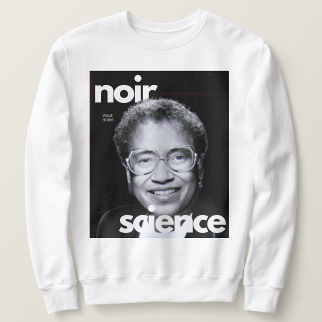 Noir Science Capsule: Eine Sammlung schwarzer Gesc Sweatshirt (Design vorne)