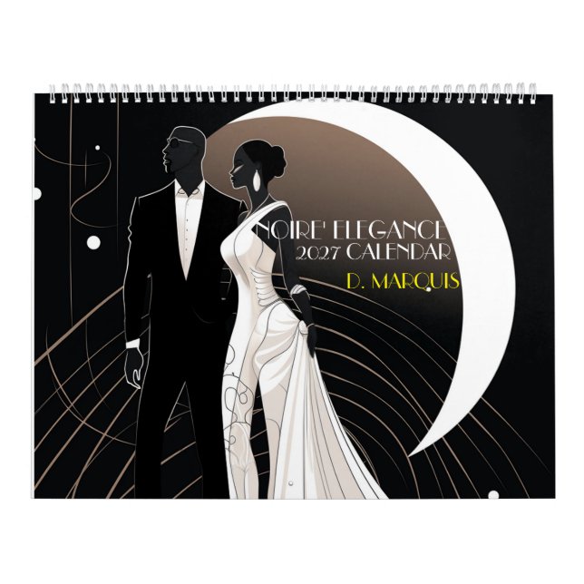 NOIRE' ELEGANCE 2027 Kalender (Titelbild)