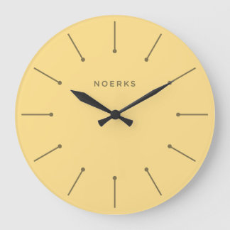 Noirva-Minimaluhr Große Wanduhr