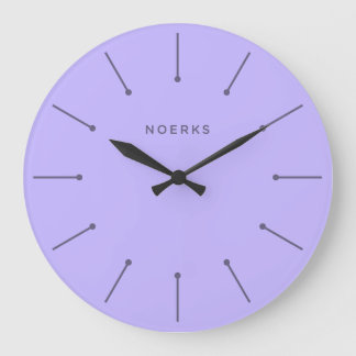 Noirva-Minimaluhr Große Wanduhr