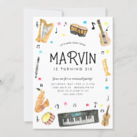 Noise Instrument Musiknotenmusik zum Geburtstag ma