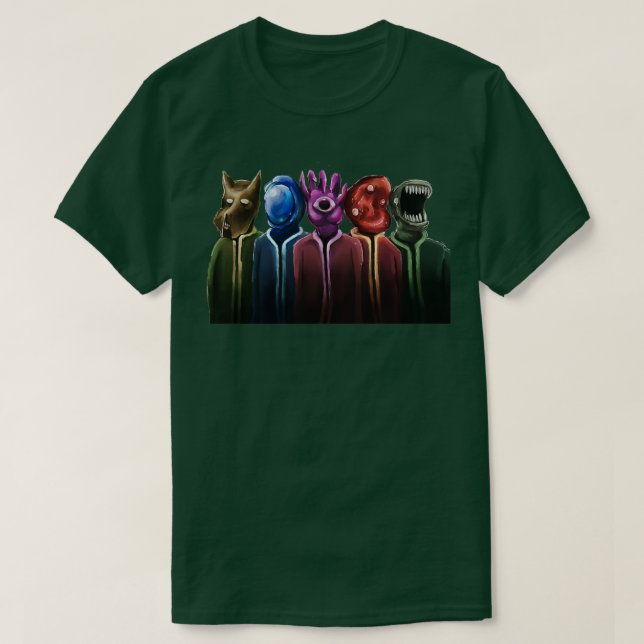 Noita Game Monsters T-Shirt (Design vorne)