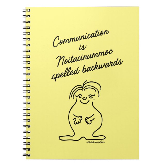 Noitacinummoc Notizblock (Vorderseite)