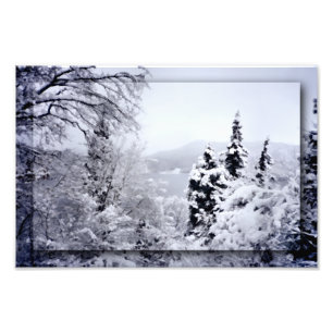 Nojiri Lake Foto Print