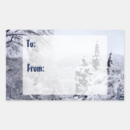 Nojiri-See - Geschenk-Tag Stickers