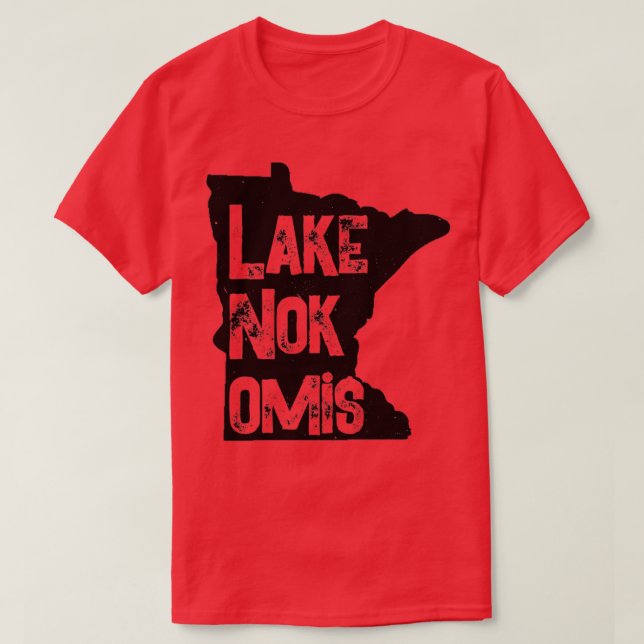 Nokomis Minneapolis Minnesota Sommerferien T-Shirt (Design vorne)