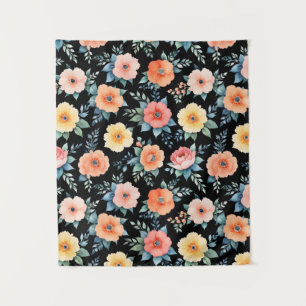 Nokturnus Bloomscape Wandteppich