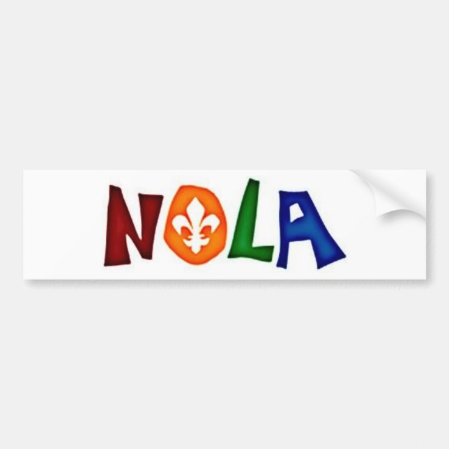 NOLA AUTOAUFKLEBER (Vorne)
