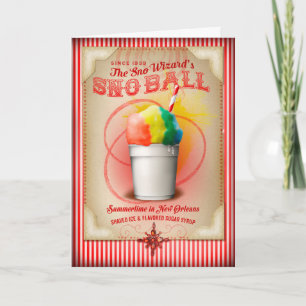 NOLA Collection Snoball Artwork Karte