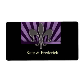 NOLA Fleur-de-lis Designer-Labels