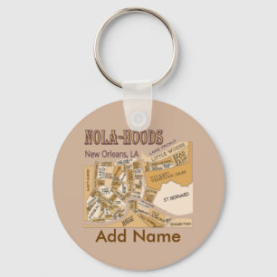 NOLA Hoods Key, NAME Schlüsselanhänger