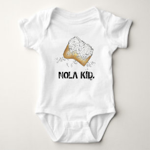 NOLA KID New Orleans Louisiana Beignet Feinschmeck Baby Strampler