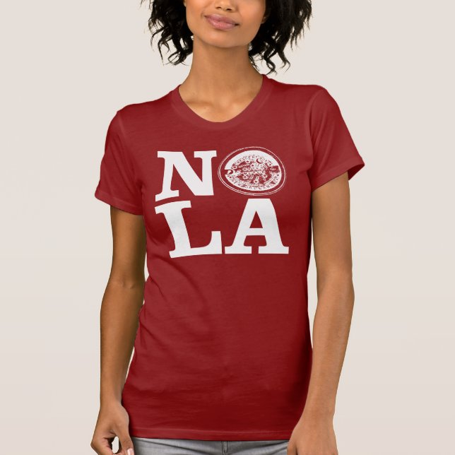 NOLA mit Meter-Abdeckung T-Shirt (Vorderseite)