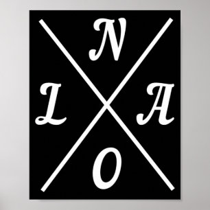 Nola New Orleans Louisiana Vereinigte Staaten _1 Poster