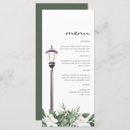 NOLA New Orleans Magnolia Bourbon Street Menu Menükarte