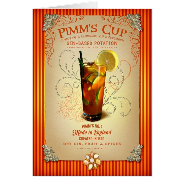 NOLA-Sammlungs-Pimm's-Cocktail (Vorne)