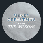 NOLA STREET TILES MERRY CHRISTMAS RUNDER AUFKLEBER<br><div class="desc">NEUE ORLEANS STREET TILES - NUR CHRISTMAS</div>