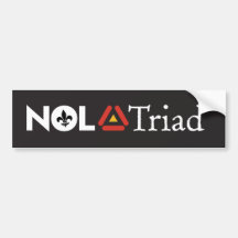 NOLA Triad-Aufkleber