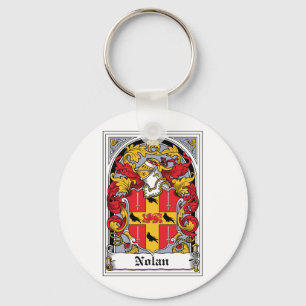 Nolan Familienwappen Schlüsselanhänger