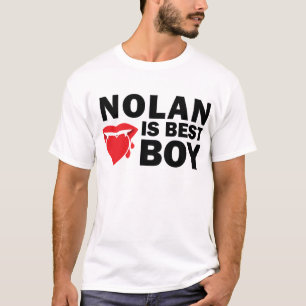 Nolan ist bester Jungen-Licht-T - Shirt