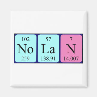 Nolan Periodenmagnet Magnet