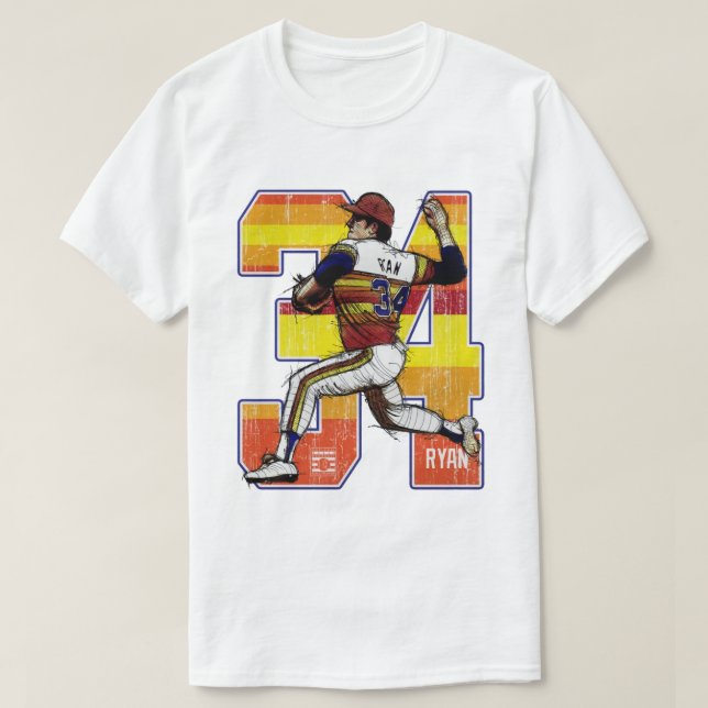 Nolan Ryan Heat T-Shirt (Design vorne)