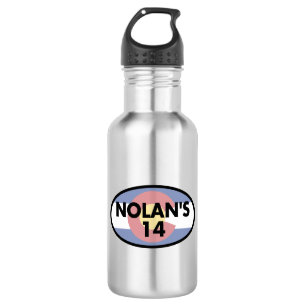 Nolans 14 Colorado Flag Oval Edelstahlflasche