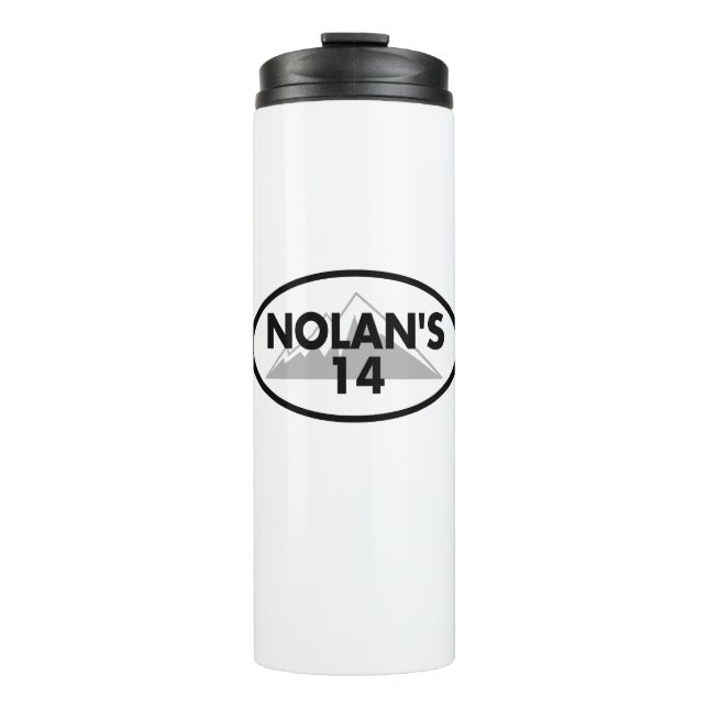 Nolans 14 Colorado Oval Thermosbecher (Vorderseite)