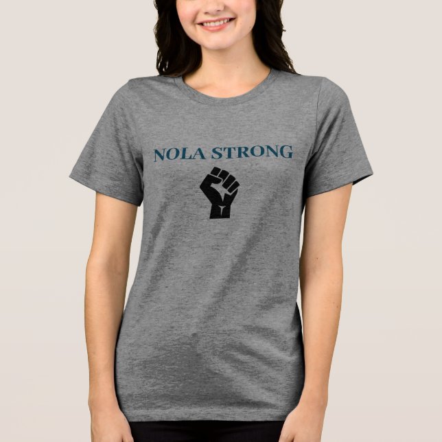 NOLASTRONG Nola T - Shirt New Orleans (Vorderseite)