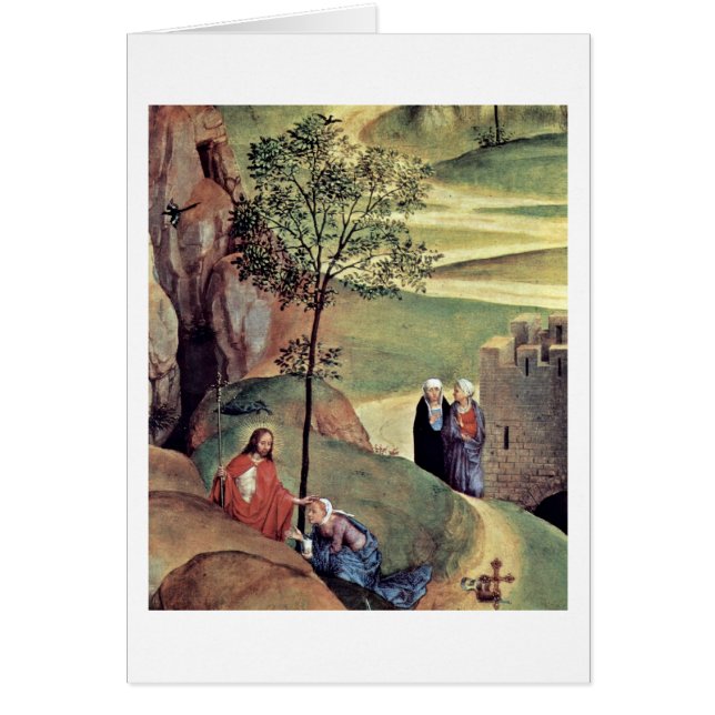 Noli ich Tangere durch Hans Memling (Vorne)