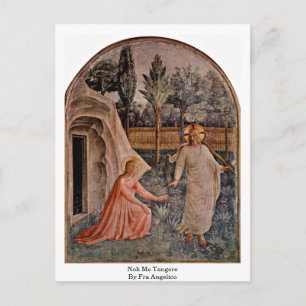 Noli Me Tangere von Fra Angelico Postkarte