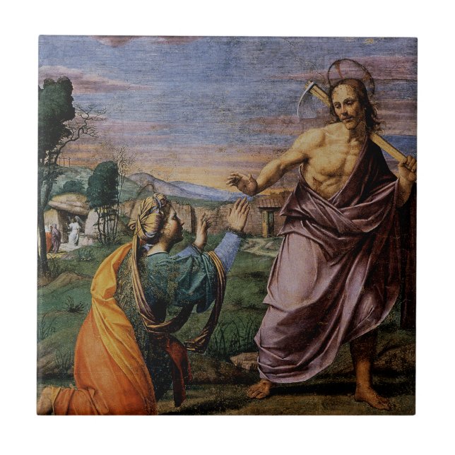 Noli Mi Tangere von Franciabigio Fliese (Vorderseite)