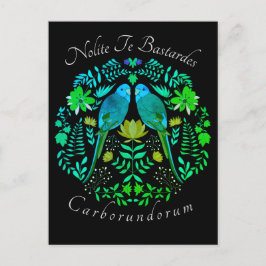 Nolite Te Bastardes Carborundorum Postkarte